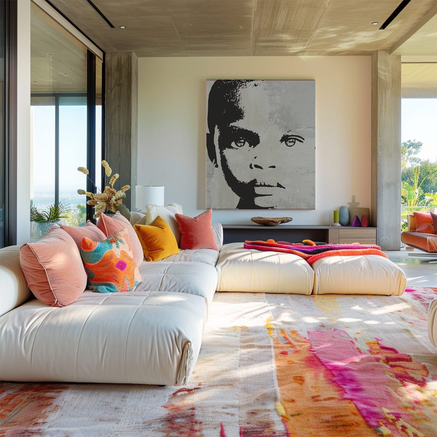 Custom Child Face Art – Printable Wall Decor