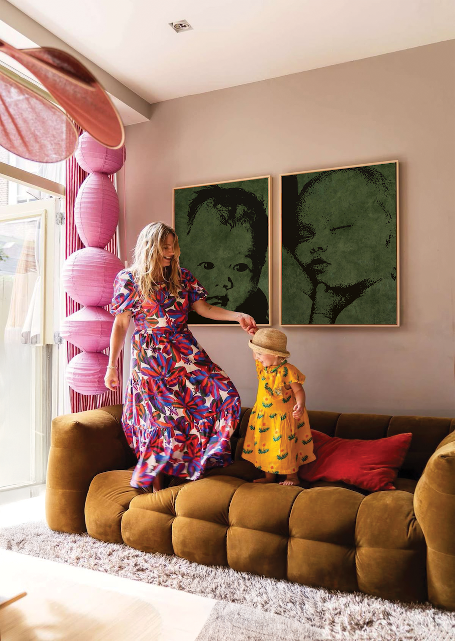 Custom Child Face Art – Printable Wall Decor