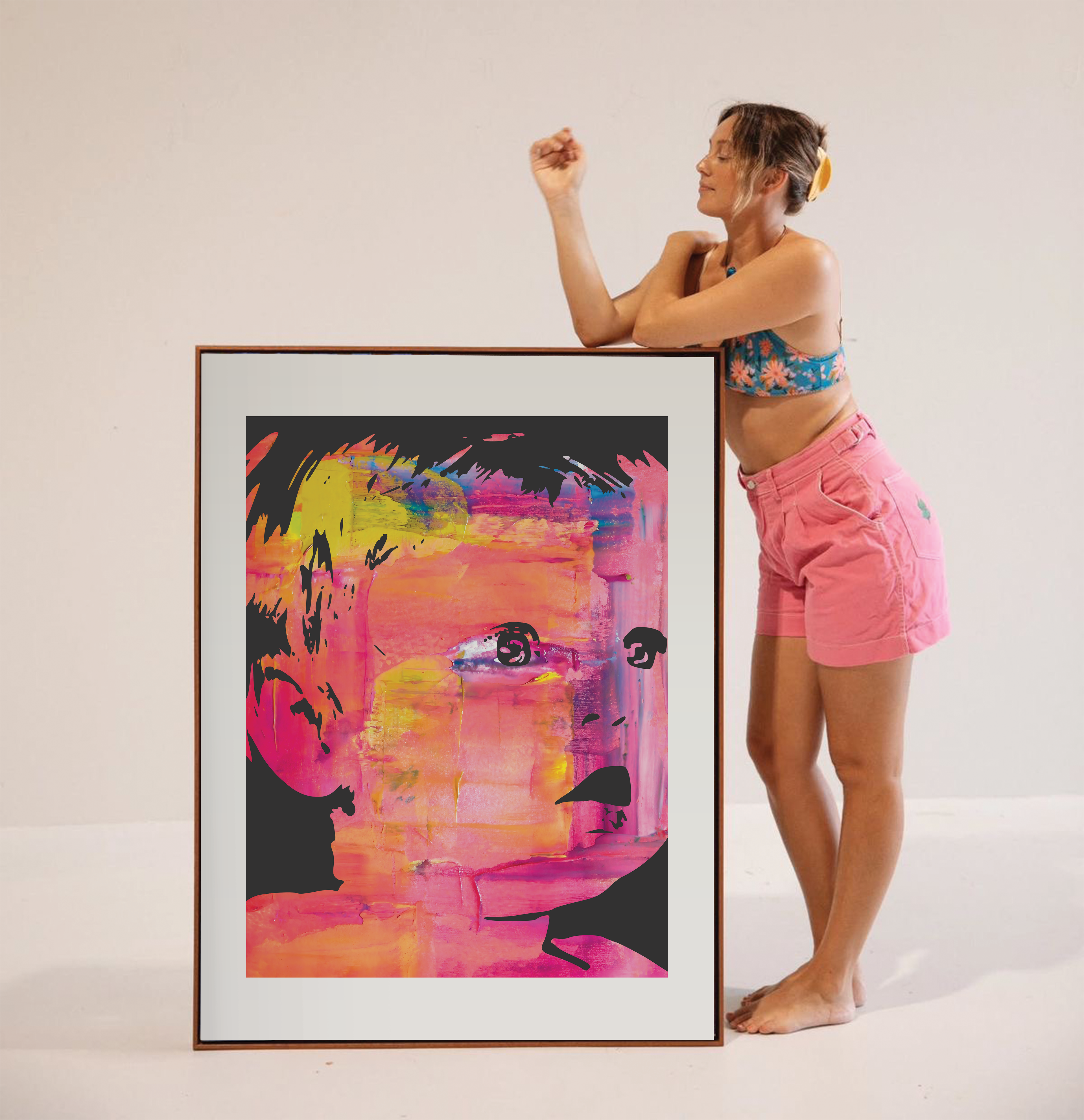 Custom Child Face Art – Printable Wall Decor